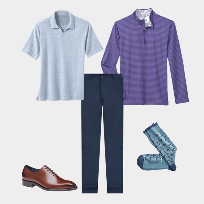 1st bundle featuring 4 items which compliment XC4® Performance Flat-Front Pants