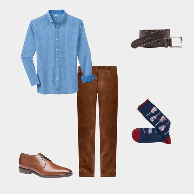3rd bundle featuring 4 items which compliment Corduroy Pants