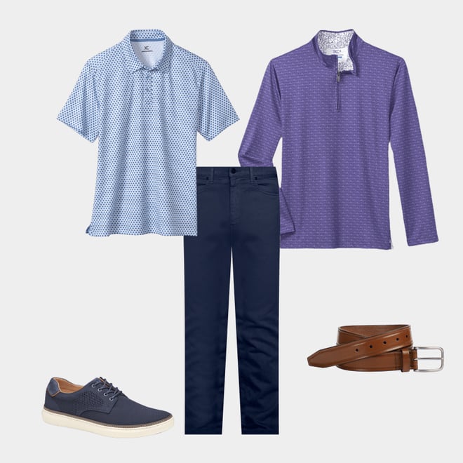 1st bundle featuring 4 items which compliment XC4® Performance Five-Pocket Pants