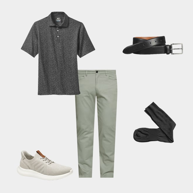 1st bundle featuring 4 items which compliment Five-Pocket Pants