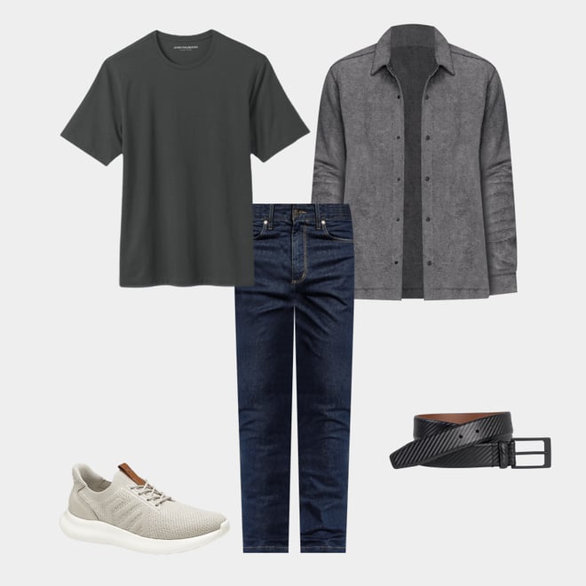 2nd bundle featuring 4 items which compliment Diagonal Embossed Belt