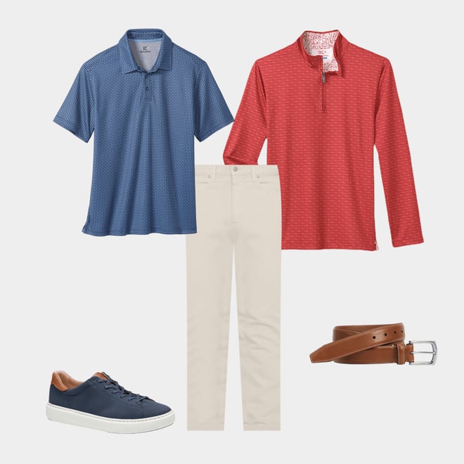 1st bundle featuring 4 items which compliment XC4® Performance Five-Pocket Pants