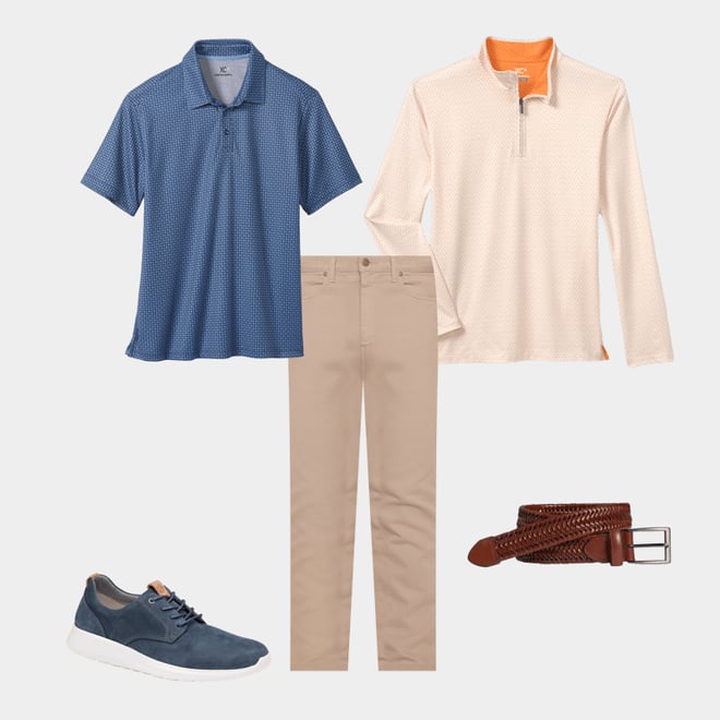 3rd bundle featuring 4 items which compliment XC4® Performance Polo