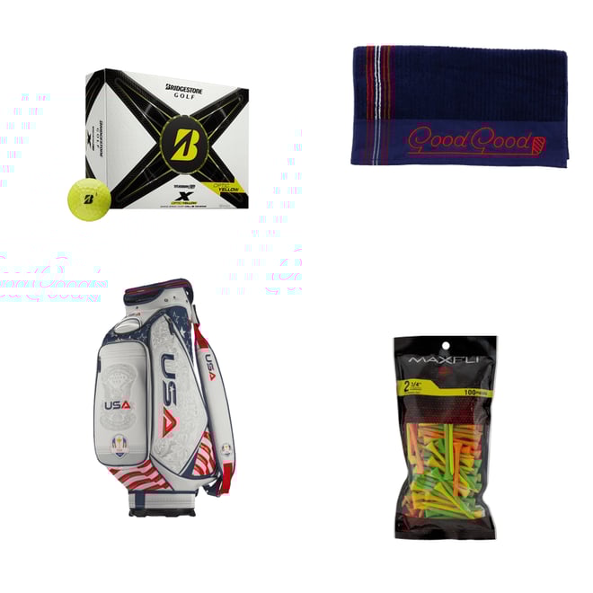 キャメロンstaff bag ライダースカップ　チームUSA &クラブカバー キャメロンstaff bag ライダースカップ チームUSA &クラブカバー