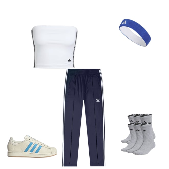 adidas Originals Women's Adicolor Satin Wide Leg Track Pants