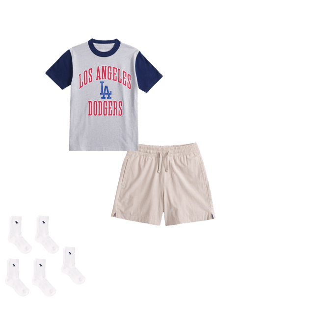 a&f hybrid shorts