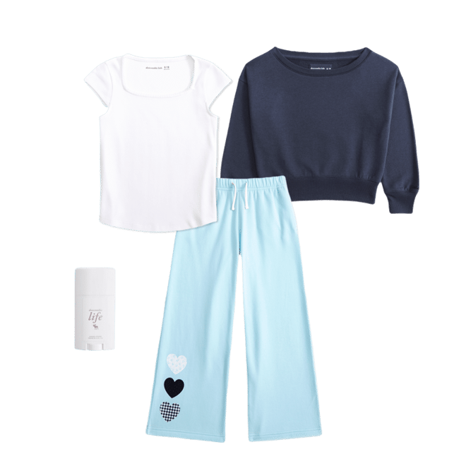 essential off-the-shoulder sweatshirt