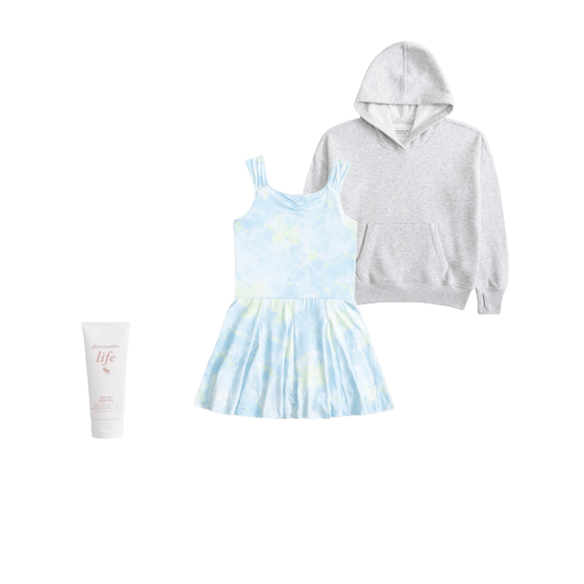 ypb godet mini dress