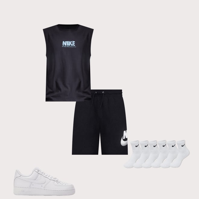 ■Nike■ Sleeveless T-shirt M Black HJ3688010 HJ3688-010 Nike Men's Sleeveless Fitness T-Shirt. Nike.com
