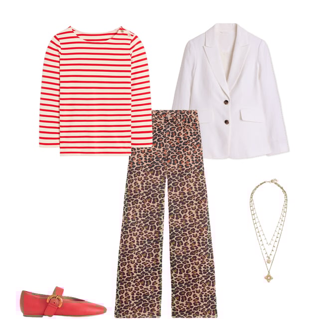1st bundle featuring 4 items which compliment Button Mariner Breton-Ivory and Brilliant Red