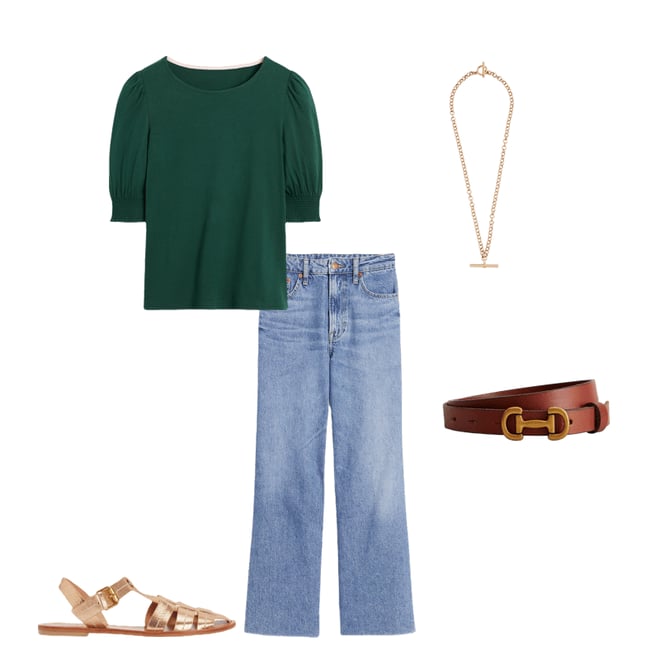 2nd bundle featuring 4 items which compliment Iris Skinny Snaffle Trim Belt-Tan
