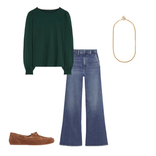 3rd bundle featuring 3 items which compliment High Rise Clean Wide Jeans-Mid Vintage