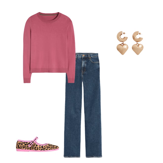 6th bundle featuring 3 items which compliment Flexi Mary Jane-Leopard