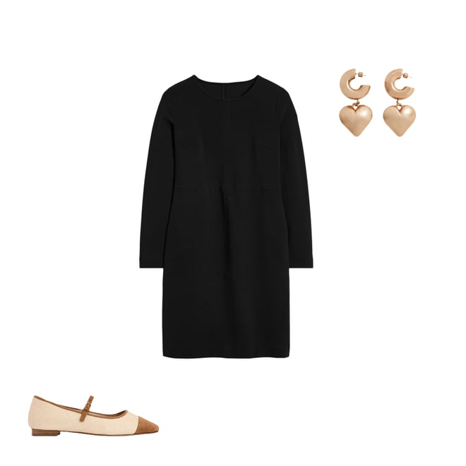 3rd bundle featuring 2 items which compliment Cornelia Ottoman Dress-Black
