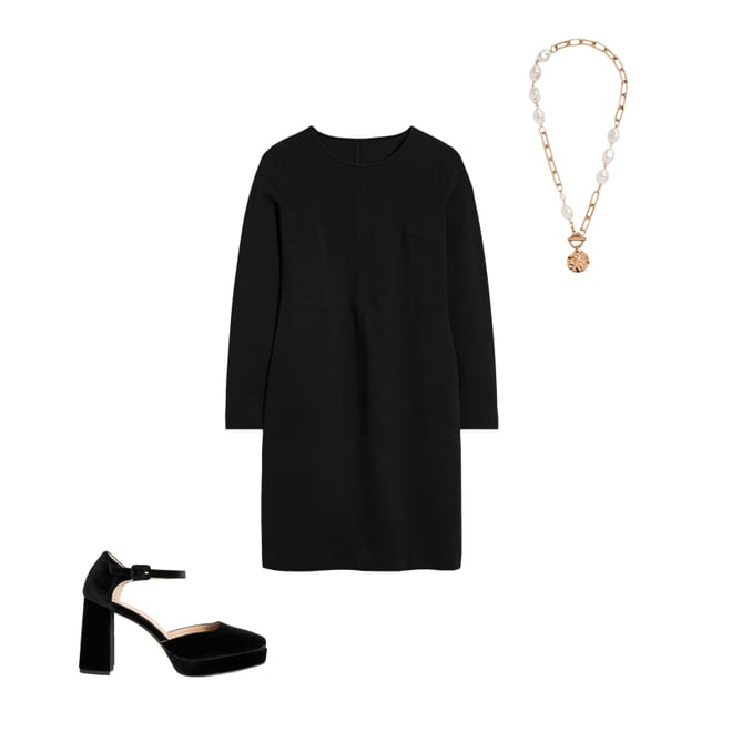2nd bundle featuring 2 items which compliment Cornelia Ottoman Dress-Black