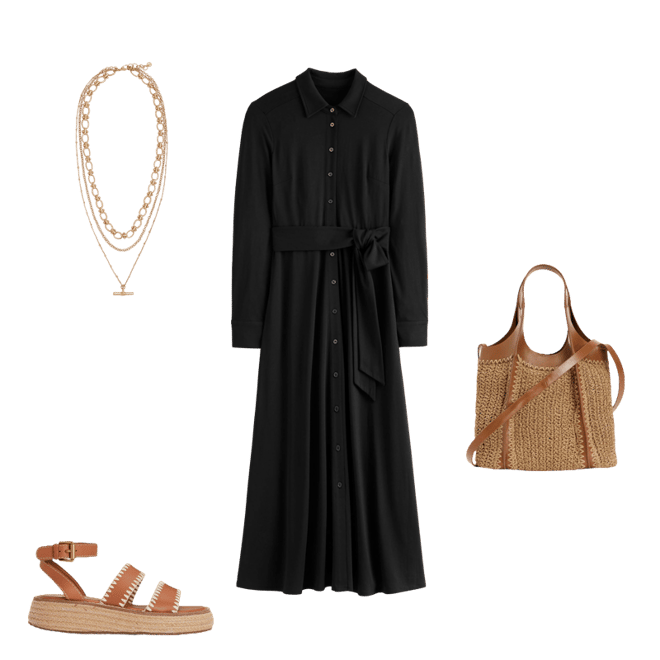 knee length casual bodycon dress Casual Work Dress | V Neck Cocktail Dresses with See-through Sleeves main image 1