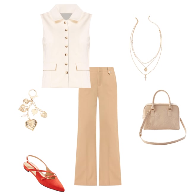 Cato Fashions | Cato Solid Wide Leg Trousers