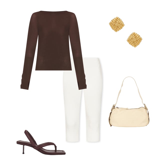 2nd bundle featuring 4 items which compliment Sorento Snap Cuff Top