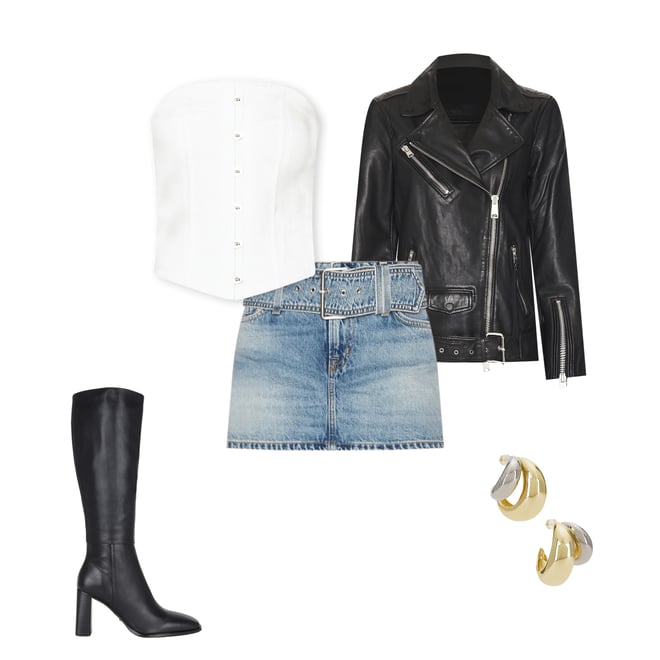 4th bundle featuring 4 items which compliment Rylee Heeled Boot