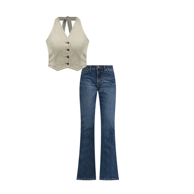 Women's Wrangler Retro® Bailey High Rise Flare Jean in Hannah