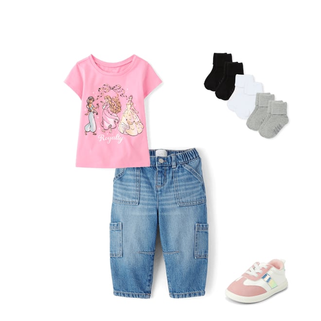 1st bundle featuring 3 items which compliment Baby And Toddler Girls Colorblock First Steps Sneakers