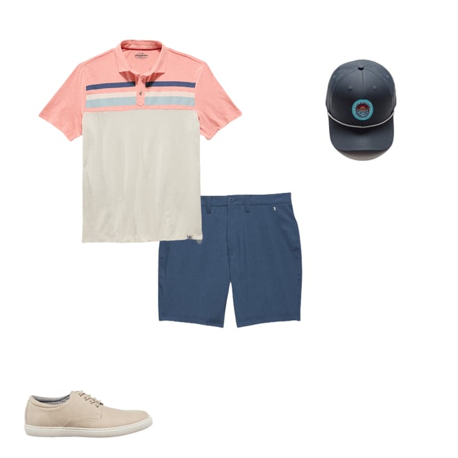 3rd bundle featuring 3 items which compliment  Sunset Rope Performance Hat - Navy