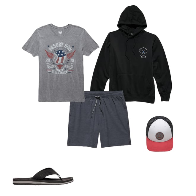 1st bundle featuring 4 items which compliment  Born To Ride Tee Shirt - Medium Grey Heather