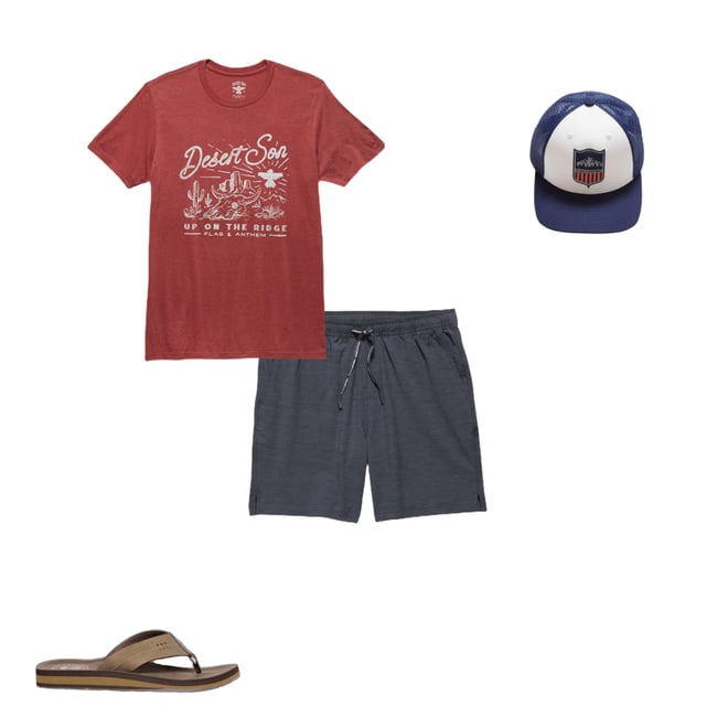 1st bundle featuring 3 items which compliment  Mountain Shield Trucker Hat - Navy/White Combo