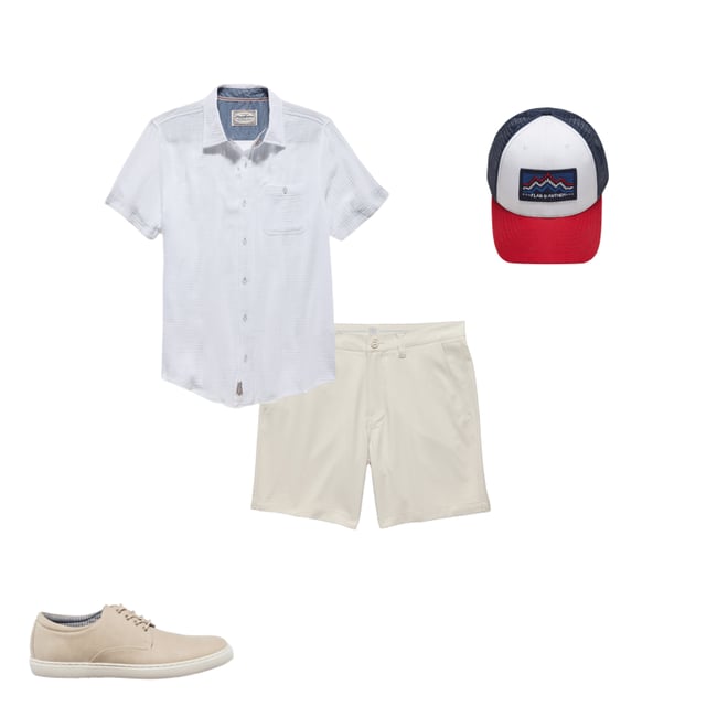 1st bundle featuring 3 items which compliment  Range Performance Shorts - 8" Inseam - Stone