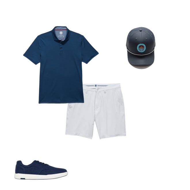 2nd bundle featuring 3 items which compliment  Sunset Rope Performance Hat - Navy