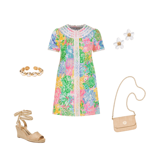 Mila Short Sleeve Shift Dress | Lilly Pulitzer