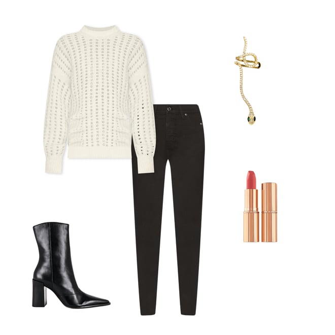 1st bundle featuring 4 items which compliment High Waist Solitaire Jeans