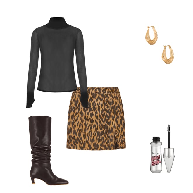 1st bundle featuring 4 items which compliment Cameron Mini Skirt