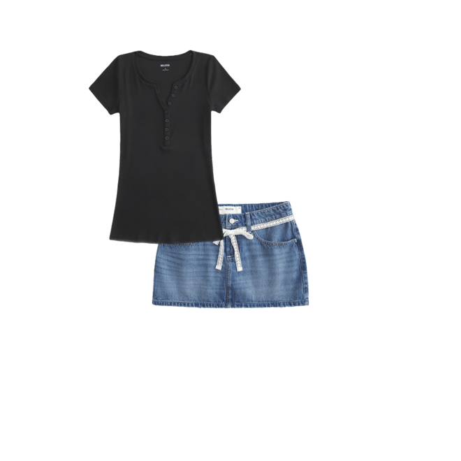 Short-Sleeve Henley