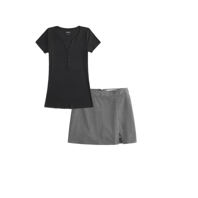 Short-Sleeve Henley