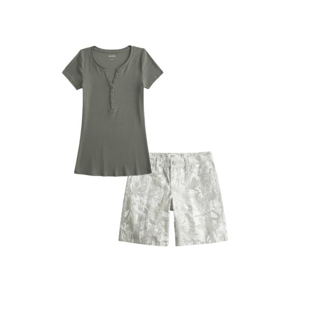 Short-Sleeve Henley