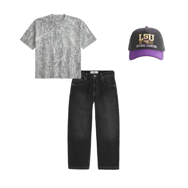 LSU Graphic Baseball Hat
