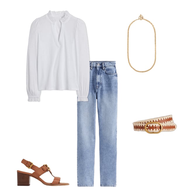 5th bundle featuring 4 items which compliment Whipstitch Classic Belt-Tan