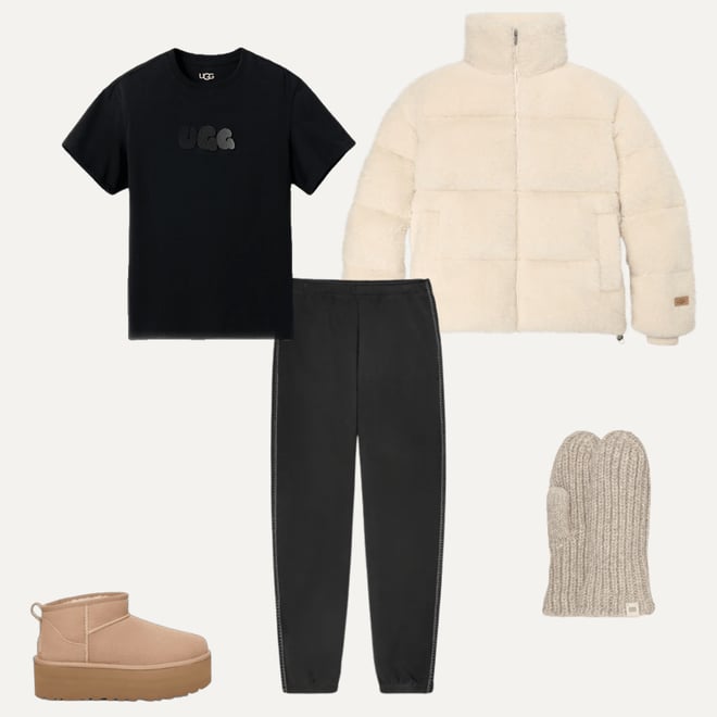 UGG® Chunky Rib Mitten for Women | UGG®