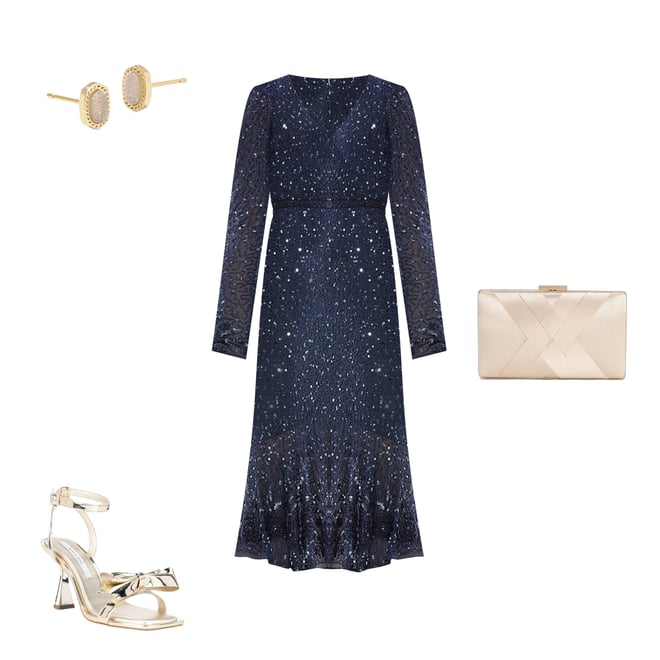eyelet blue dress To Have Your Hand Mini Dress- Light Blue main image 0