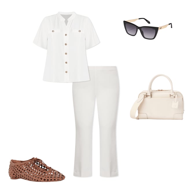 【Cole Haan】Women's Beverly Small Satchel 海外限定 Women's Beverly Small Satchel in Beige Or Khaki | Cole Haan