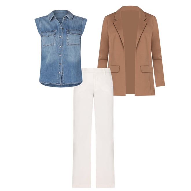 SLEEVELESS SHIRT WITH POCKETS – LIVERPOOL LOS ANGELES