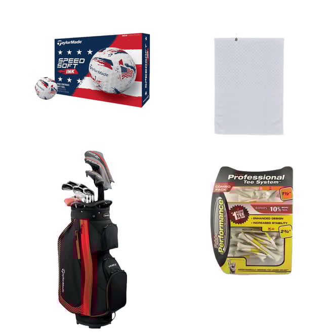 TaylorMade - 11月4日まで  セール   レフティ  RBZ2   10.5度 TaylorMade RBZ SpeedLite 11-Piece Complete Golf Set - Carl's