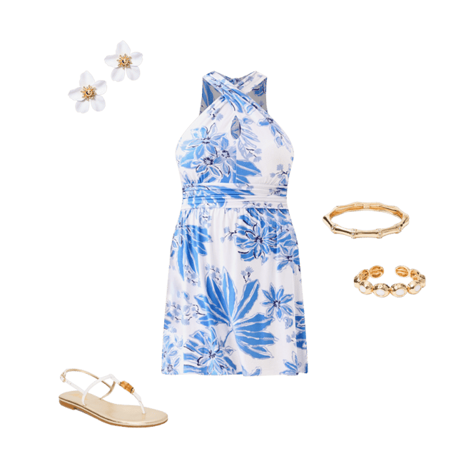 Montecito Skirted Romper