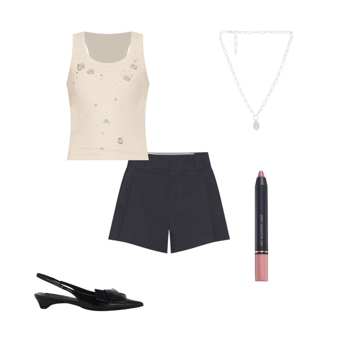 2nd bundle featuring 4 items which compliment Pleated Workwear Short