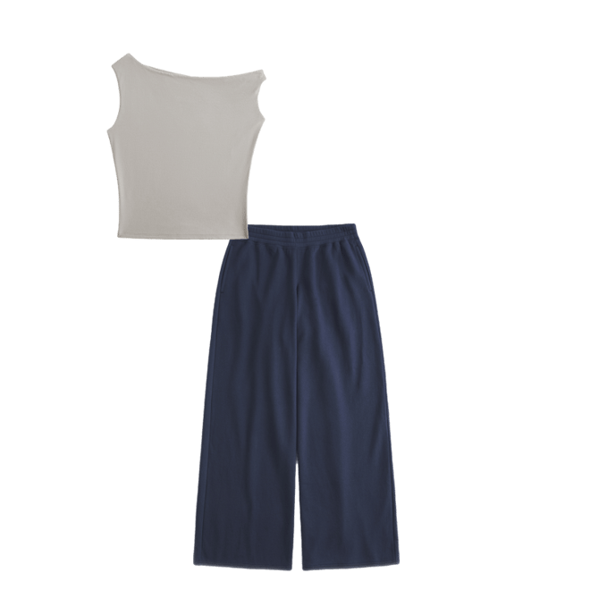 Asymmetrical Off-the-Shoulder Top