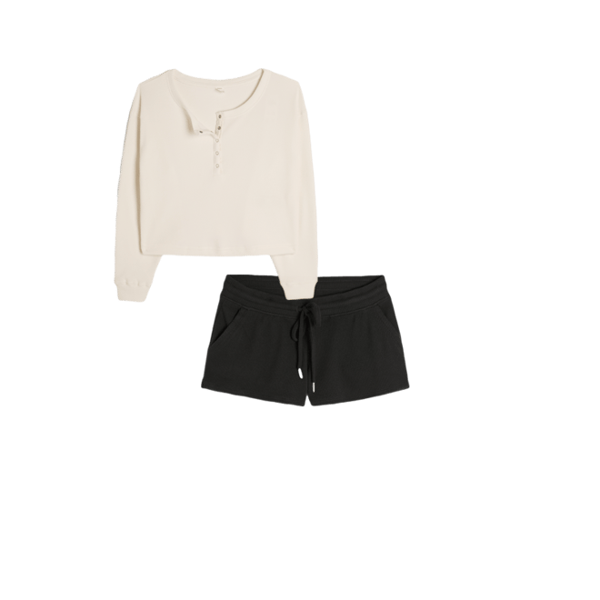 Gilly Hicks Waffle Shorts