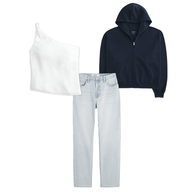 Oversized Zip-Up Hoodie