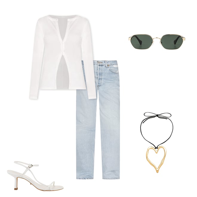 2nd bundle featuring 4 items which compliment Sasha Button Top