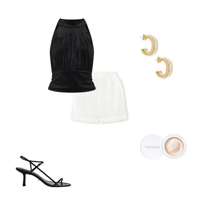 1st bundle featuring 4 items which compliment Bellatrix Velvet Top